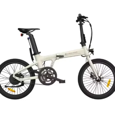 Bicicleta eléctrica plegable 20 pulgadas Ocyos 350W frenos hidráulicos