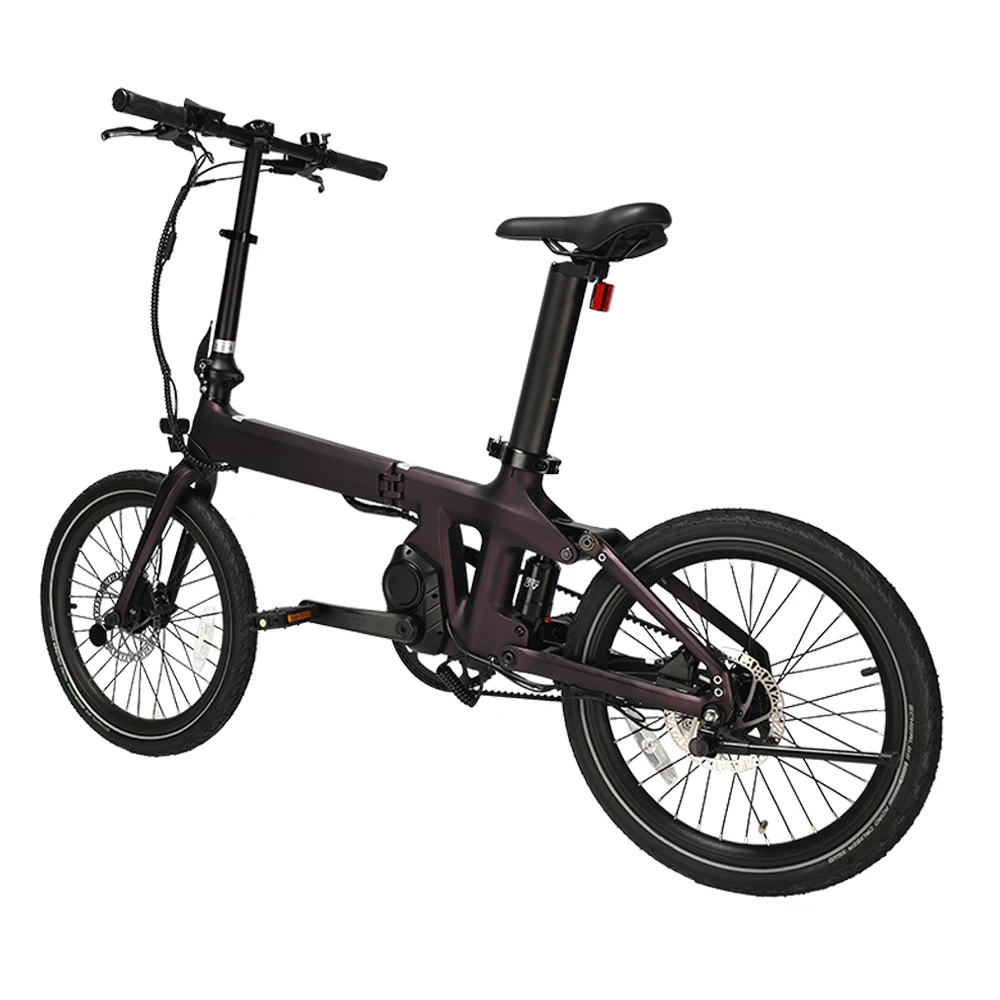 Bicicletta Pieghevole in Fibra di Carbonio 20” – Cambio Shimano Nexus 3 Velocità – Image 6