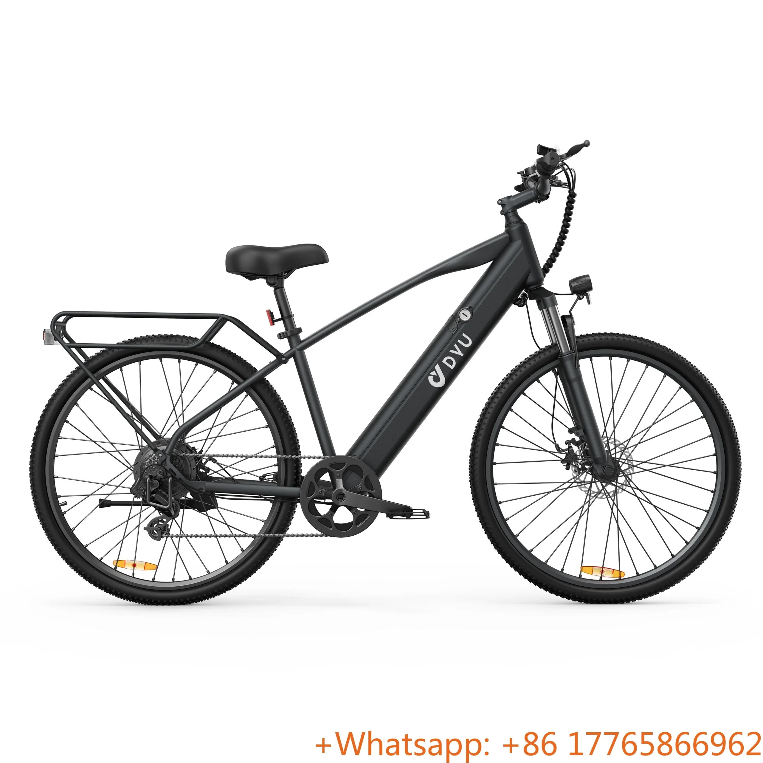 Bicicletta elettrica DYU C5 27,5" – 250W, batteria 48V 10Ah, cambio Shimano a 7 velocità – Image 5