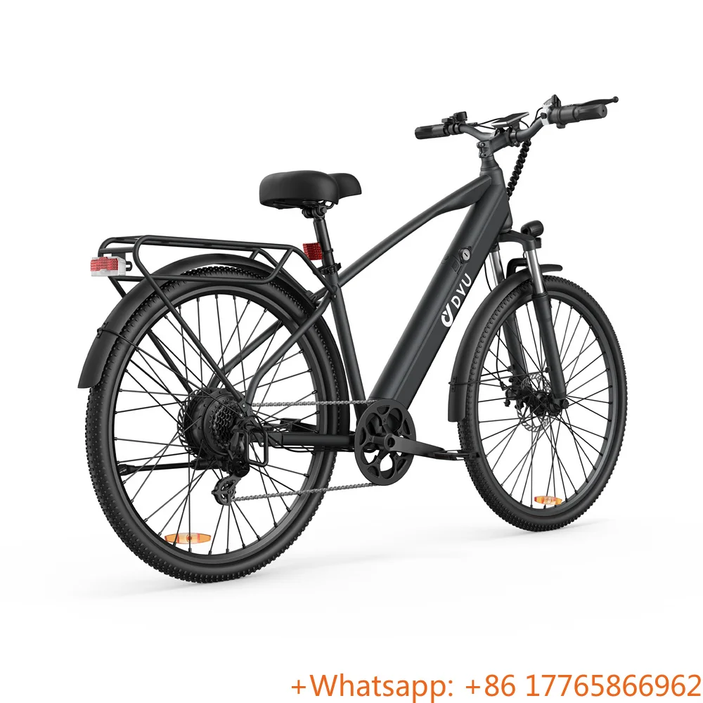 Bicicletta elettrica DYU C5 27,5" – 250W, batteria 48V 10Ah, cambio Shimano a 7 velocità – Image 2