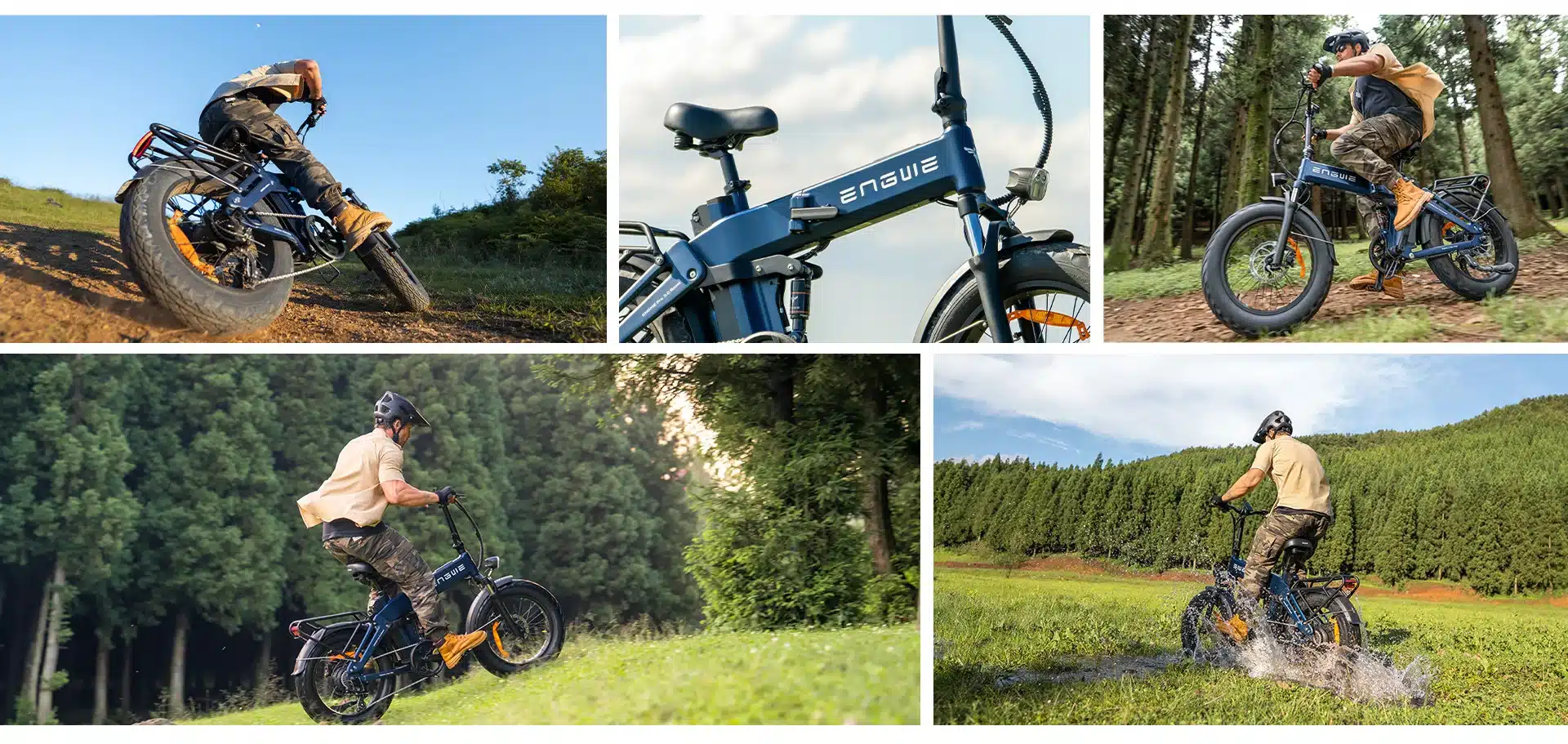 Bicicleta Eléctrica ENGWE Engine Pro 3.0 Boost 250W – Batería 48V 15Ah – Fat Bike 20x4.0 - Imagen 14